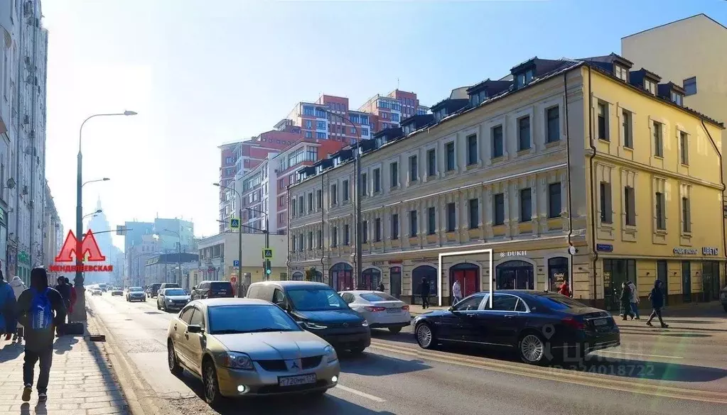 Помещение свободного назначения в Москва Новослободская ул., 19С1 (265 ... - Фото 1