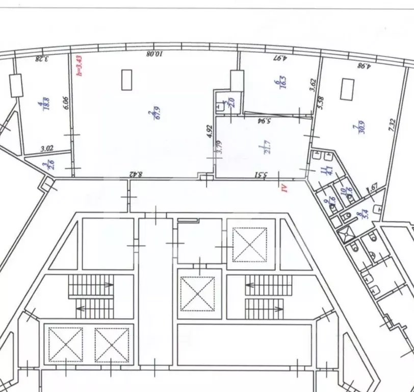 Помещение свободного назначения в Москва наб. Пресненская, 12 (200 м) - Фото 2
