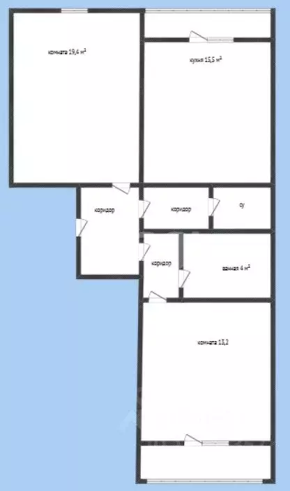 2-к кв. Краснодарский край, Новороссийск ул. Бориса Пупко, 8 (61.2 м) - Фото 2