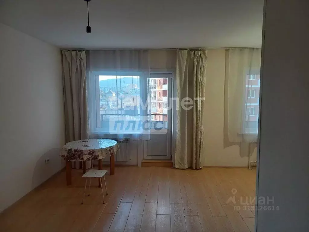 1-к кв. Бурятия, Улан-Удэ Ключевская ул., 60Б (32.2 м) - Фото 0