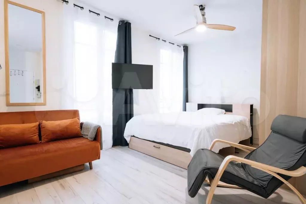 Квартира-студия, 23,5 м, 2/5 эт. - Фото 1
