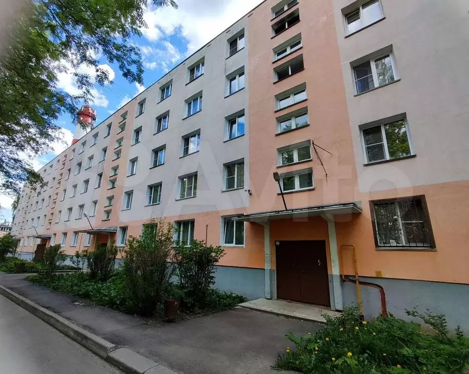 1-к. квартира, 30м, 5/5эт. - Фото 0