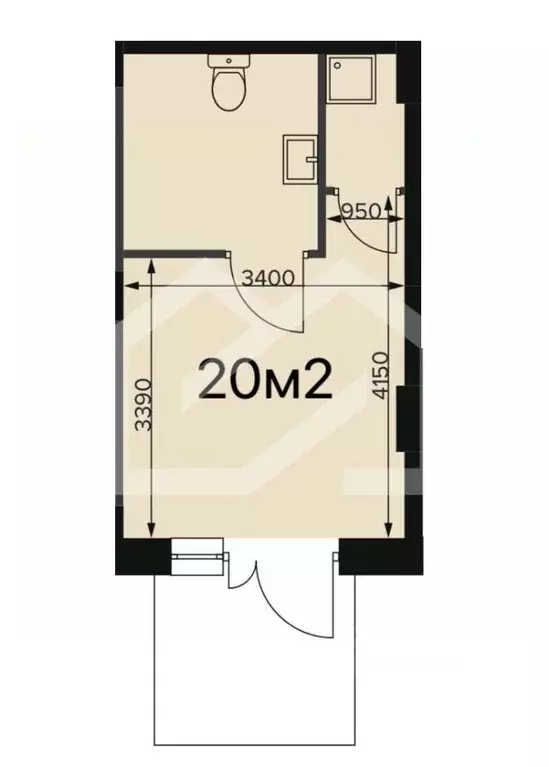 Помещение свободного назначения в Москва Ленинградское ш., 228к5 (20 ... - Фото 2