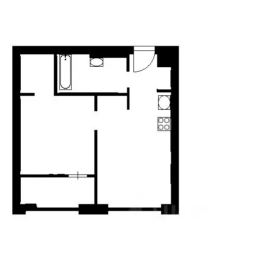 1-к кв. Новосибирская область, Новосибирск ул. Владимира Заровного, 26 ... - Фото 2
