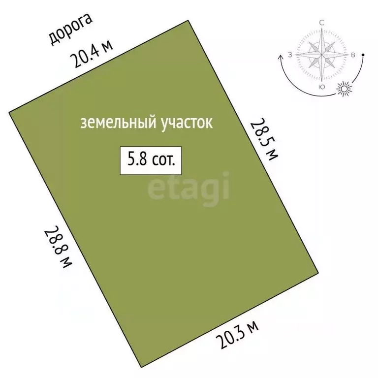 Участок в Тюменская область, Тюменский муниципальный округ, с. Каменка ... - Фото 2