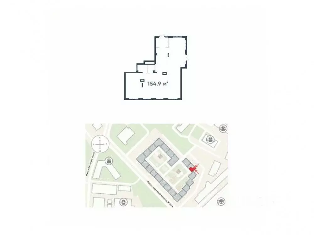 Торговая площадь в Москва Малая Почтовая ул., 12 (155 м) - Фото 2