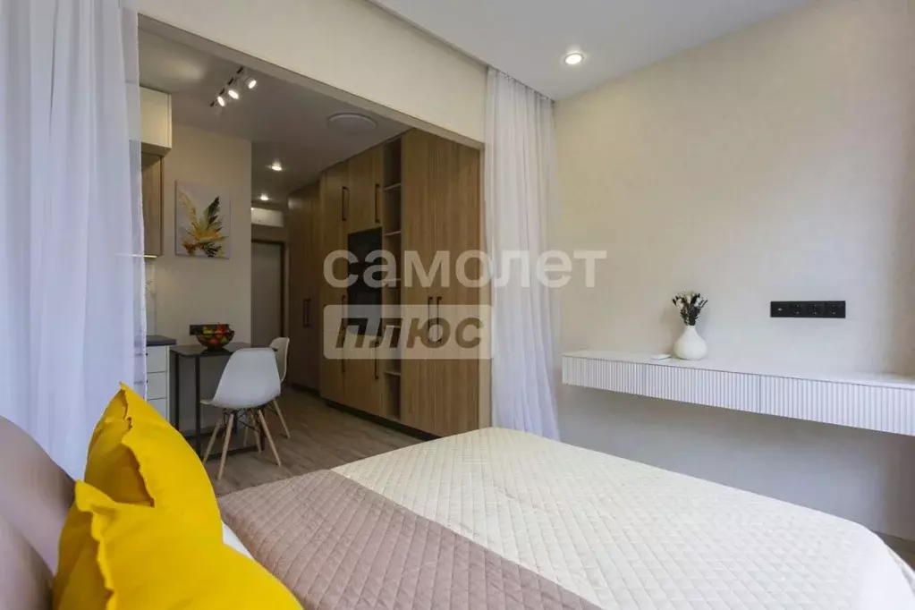 Студия Москва Производственная ул., 19к1 (21.3 м) - Фото 1