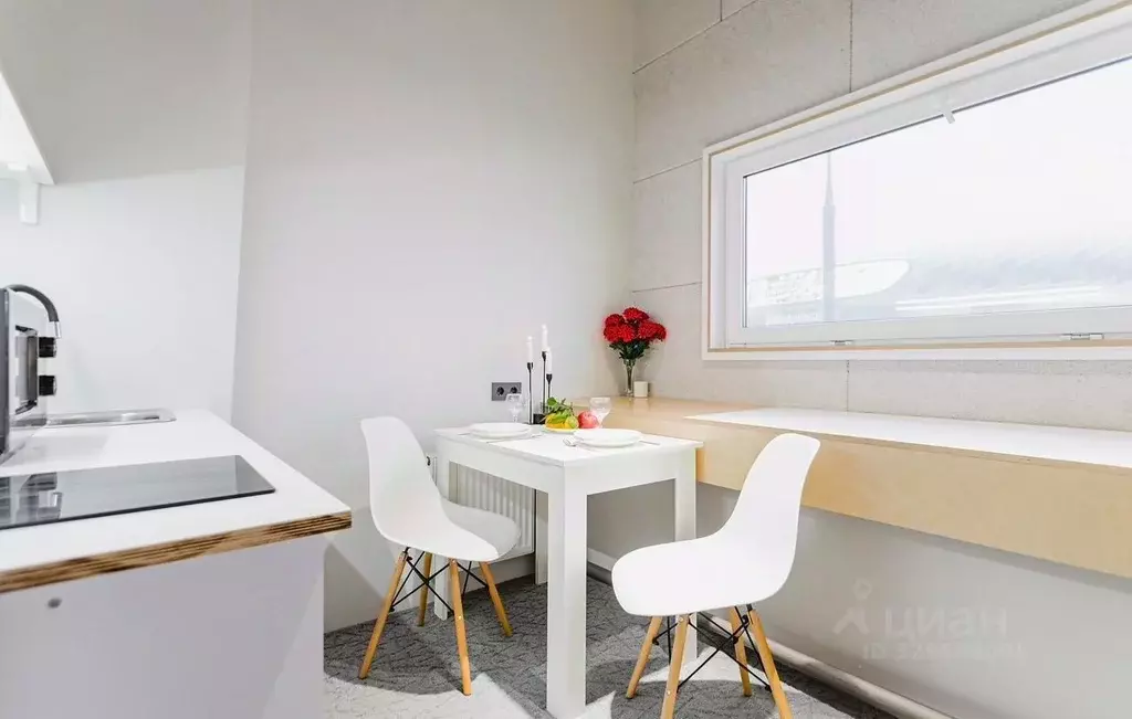 Студия Москва Ленинградский просп., 33А (16.0 м) - Фото 1