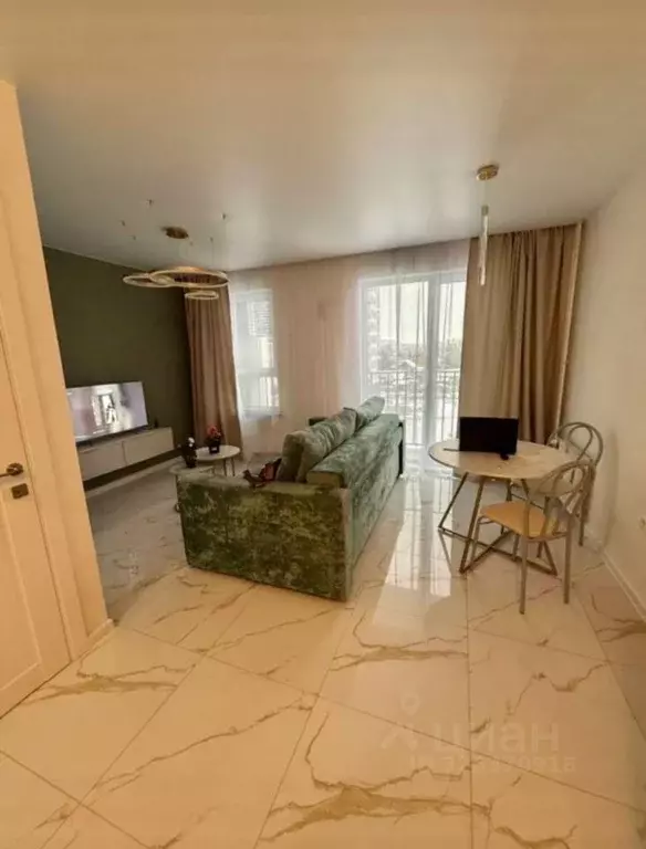 Студия Новосибирская область, Новосибирск ул. Ясный Берег, 43 (34.0 м) - Фото 1