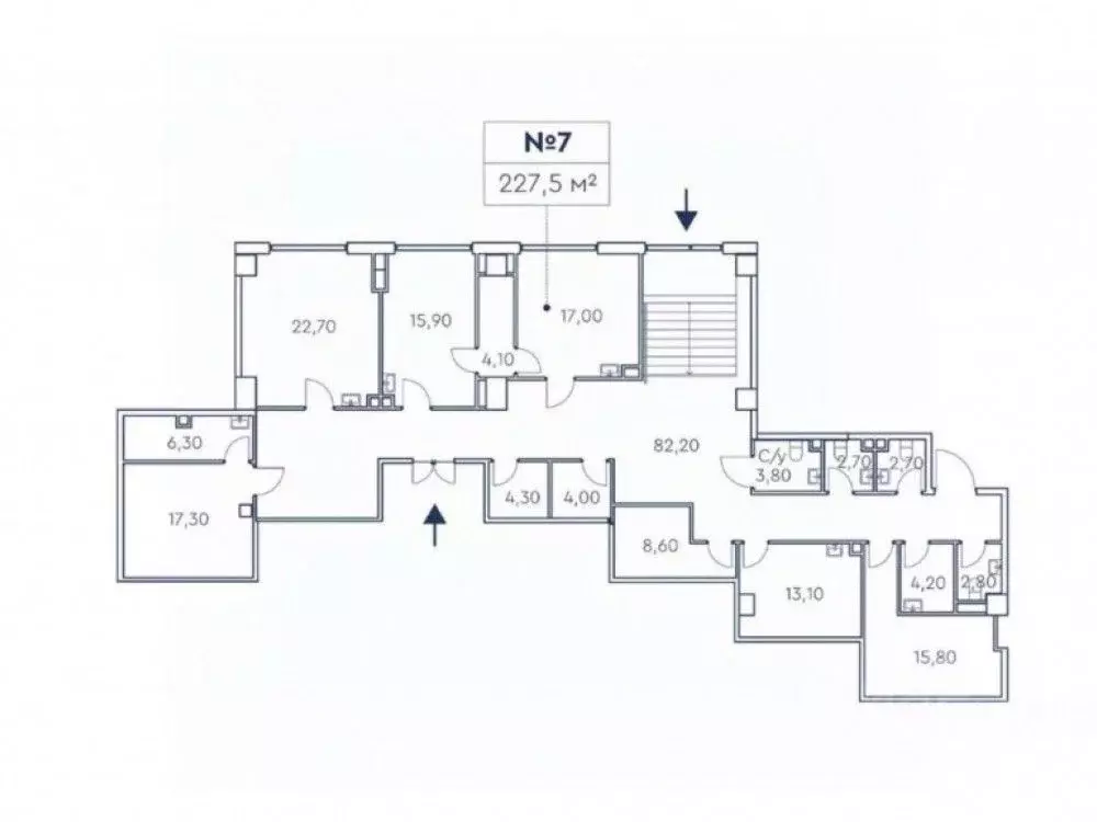 Торговая площадь в Москва просп. Академика Сахарова, 7 (228 м) - Фото 1