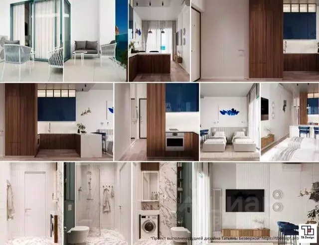 Студия Севастополь ул. Парковая, 5 (30.26 м) - Фото 2