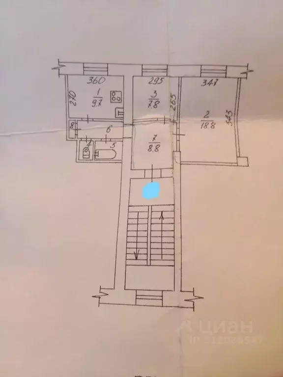 2-к кв. Новосибирская область, Новосибирск ул. Мира, 21 (54.0 м) - Фото 1