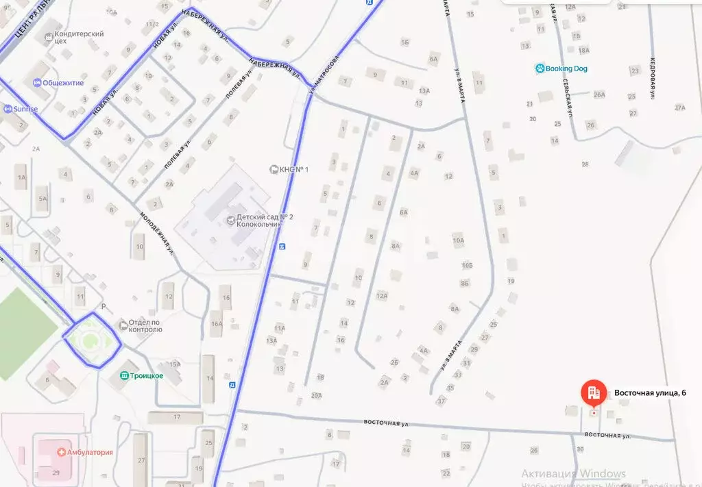 Дом в село Троицкое, Восточная улица (84.5 м) - Фото 1