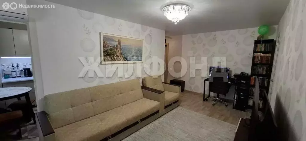 2-комнатная квартира: Новосибирск, Владимировская улица, 1 (42 м) - Фото 1