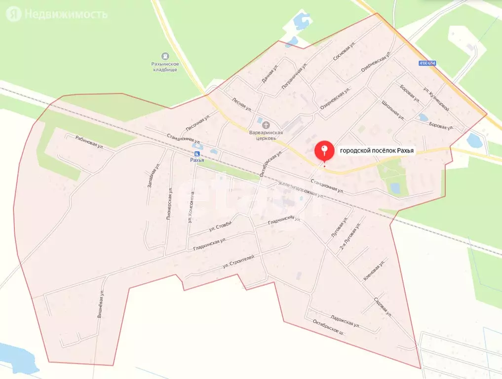 Рахьинском городском поселении. Рахьинском городском поселении