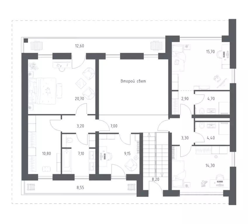 Дом в Тверская область, Калининский муниципальный округ, Порт Эмм ... - Фото 2