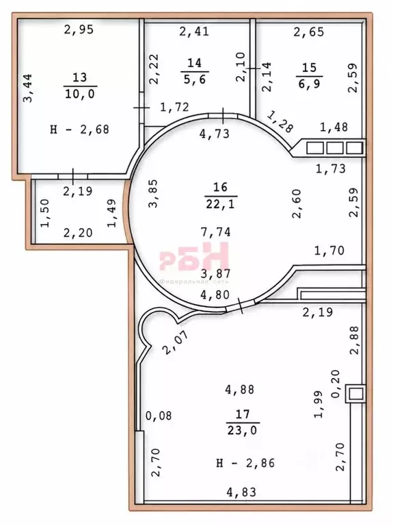 Офис в Свердловская область, Екатеринбург ул. Шаумяна, 73 (60 м) - Фото 2