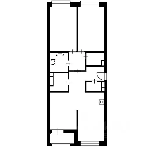 1-к кв. Москва Ленинградский просп., 29к1 (36.8 м) - Фото 2