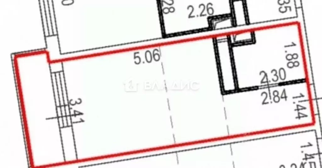 Студия Московская область, Балашиха ш. Косинское, 5/7 (27.4 м) - Фото 2