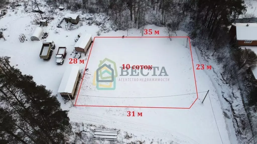 Участок в Ленинградская область, Приозерский район, пос. Сосново  ... - Фото 1