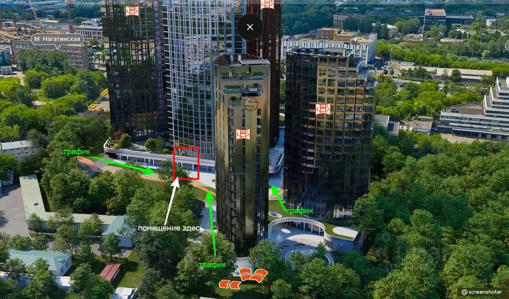 Торговая площадь в Москва Варшавское ш., 37Ак3 (116 м) - Фото 0