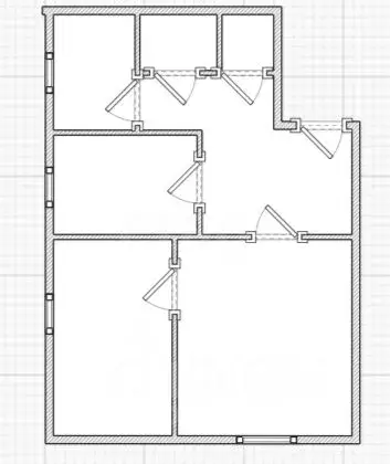 3-к кв. Костромская область, Галич ул. Островского, 1А (51.9 м) - Фото 2