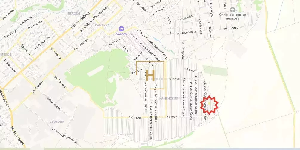 Участок в Крым, Симферополь ул. 43-я Коллективных Садов (10.0 сот.) - Фото 2