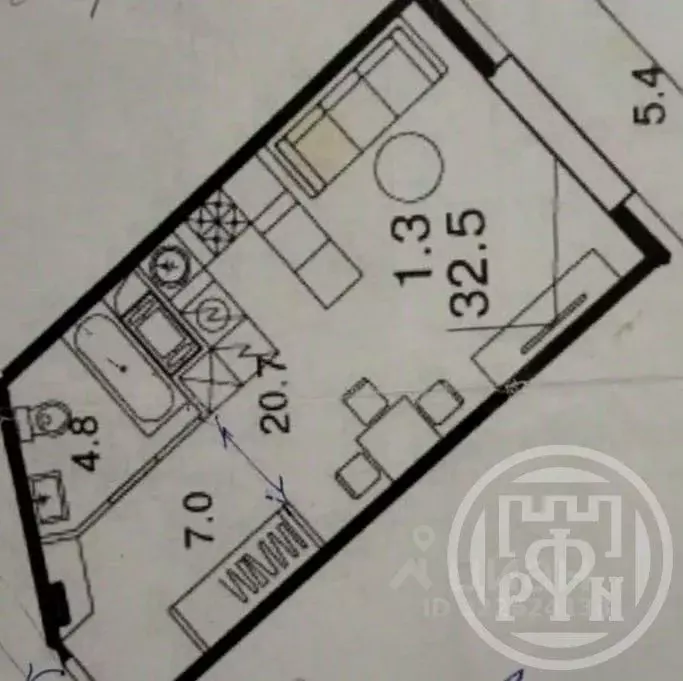Студия Ленинградская область, Сертолово Всеволожский район, Парковый ... - Фото 2