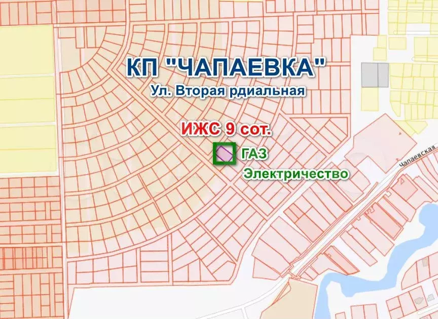 Участок 9 сот. (ИЖС) - Фото 0