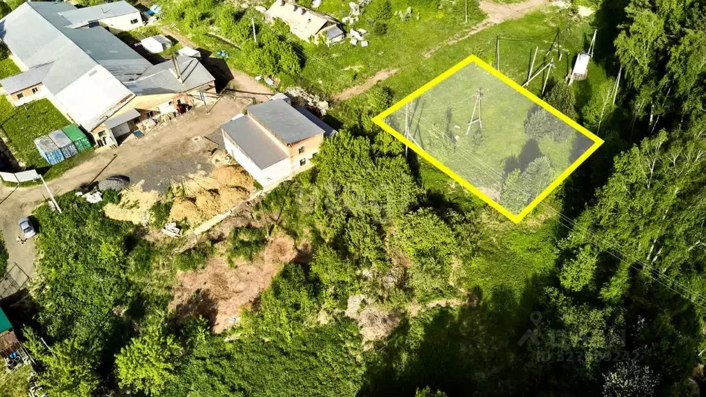 Участок в Томская область, Томск д. Лоскутово, Октябрьская ул. (7.0 ... - Фото 2