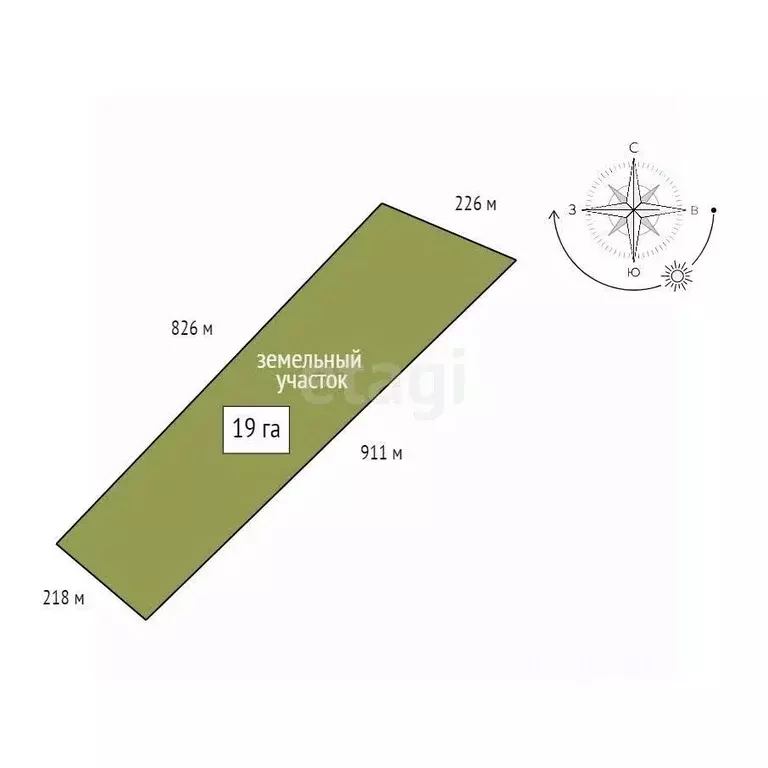 Участок в Красноярский край, Емельяновский муниципальный округ, ... - Фото 2