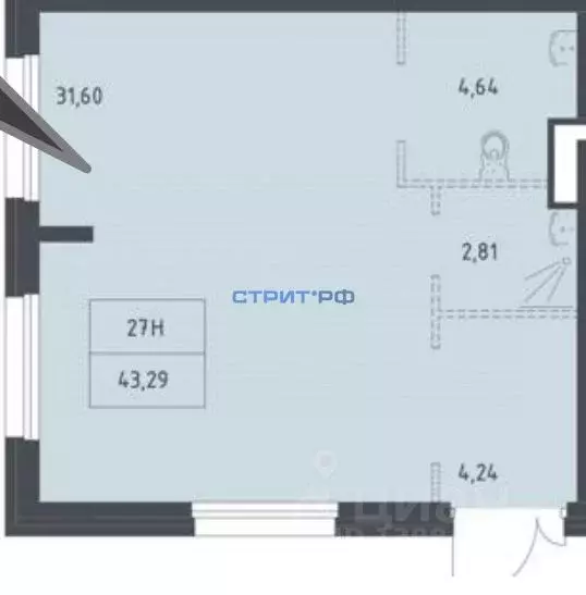 Торговая площадь в Московская область, Химки Клязьма-Старбеево мкр, ... - Фото 2
