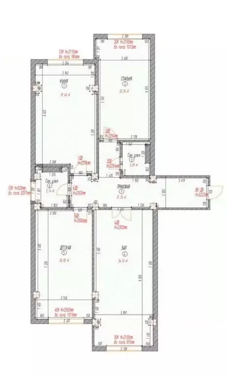 3-к кв. Дагестан, Махачкала ул. Нахимова, 11 (142.0 м) - Фото 1