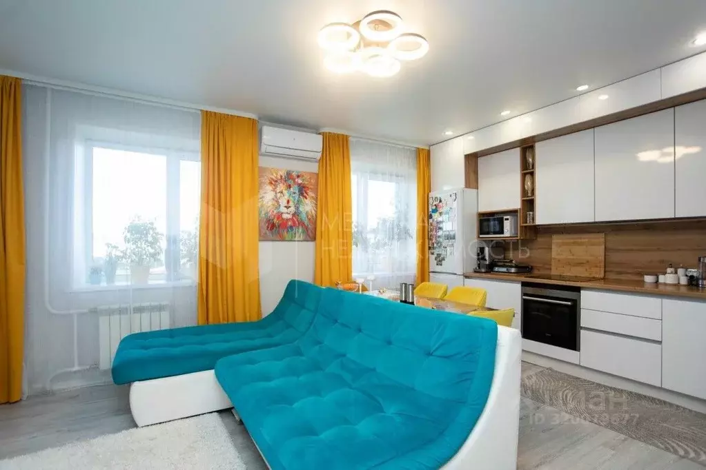 2-к кв. Тюменская область, Тюмень ул. Мельникайте, 36 (68.0 м) - Фото 2