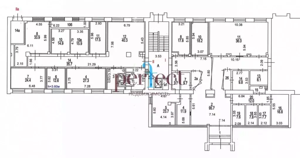 Помещение свободного назначения в Москва ул. Кржижановского, 29К5 (23 ... - Фото 2