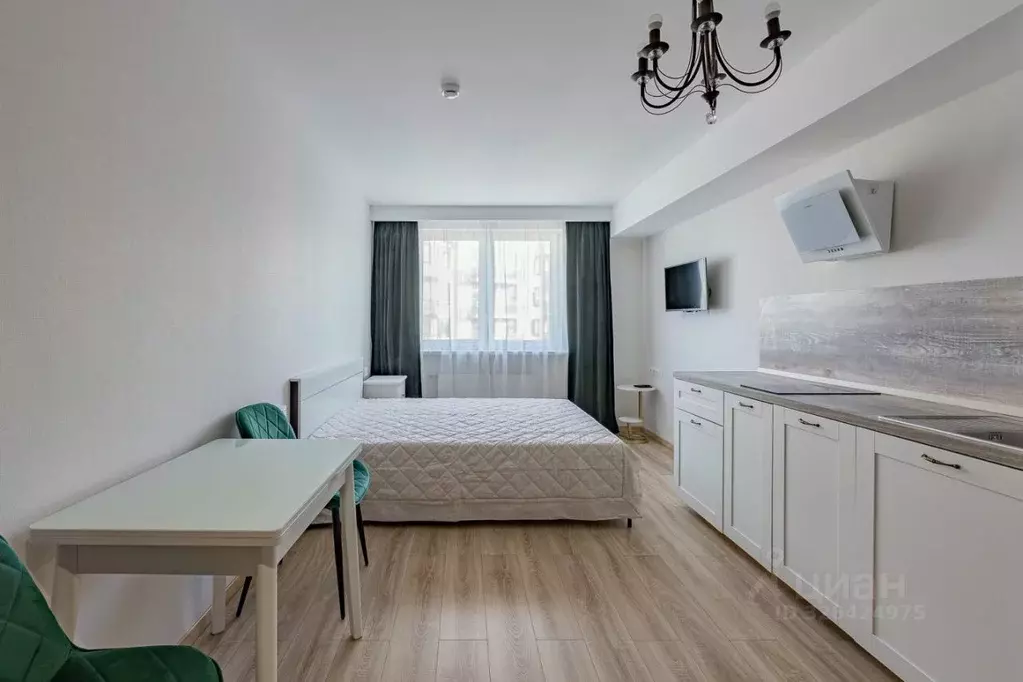 Студия Санкт-Петербург Заозерная ул., 3к3 (24.0 м) - Фото 1