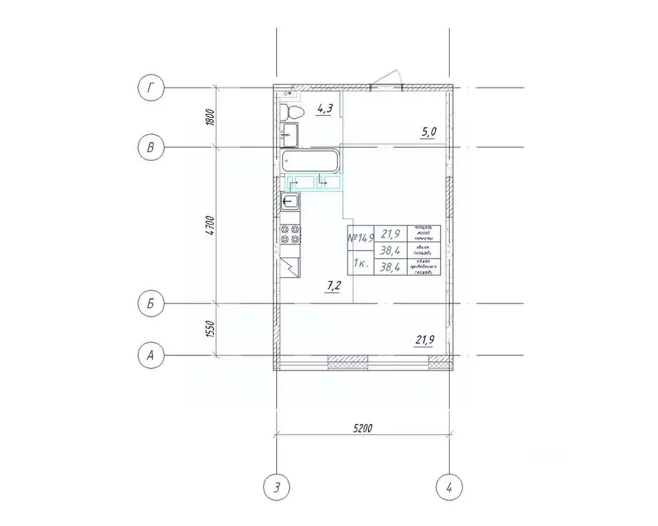 1-к кв. Приморский край, Большой Камень ул. Ленина, 14 (38.4 м) - Фото 1