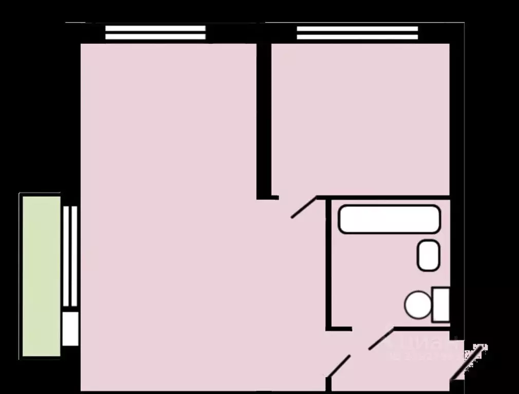 1-к кв. Москва ул. Новая Башиловка, 6 (34.0 м) - Фото 0