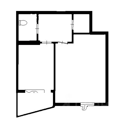 1-к кв. Башкортостан, Уфа ул. Генерала Кусимова, 15/1 (35.9 м) - Фото 1