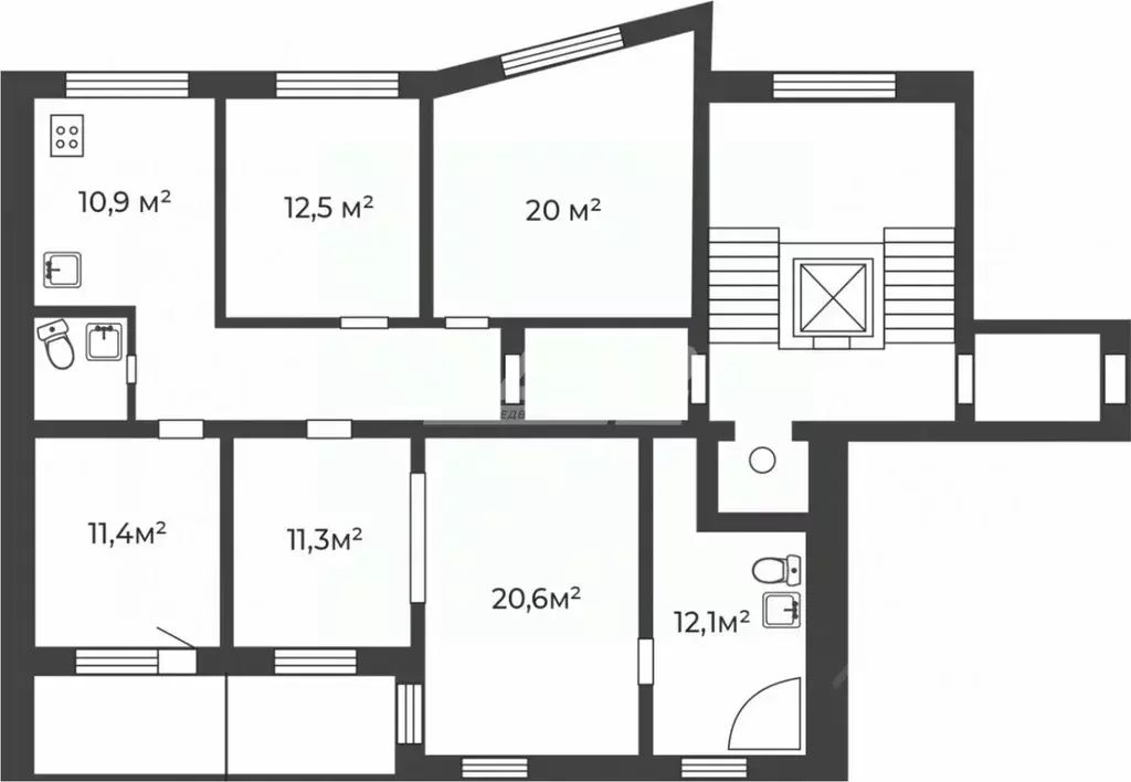 5-к кв. Челябинская область, Челябинск Комсомольский просп., 33 (112.0 ... - Фото 1