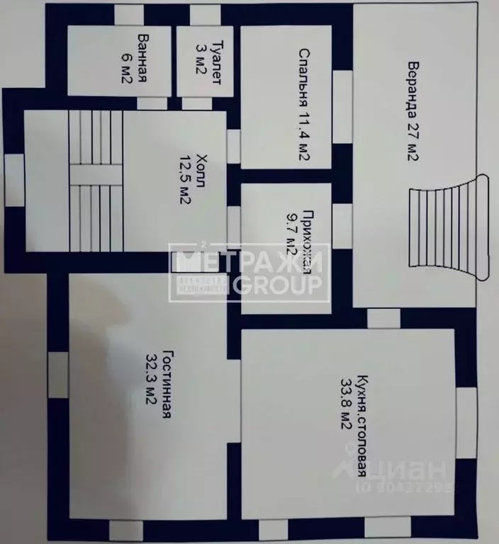 Дом в Москва ул. Евгения Родионова, 11 (550 м) - Фото 1