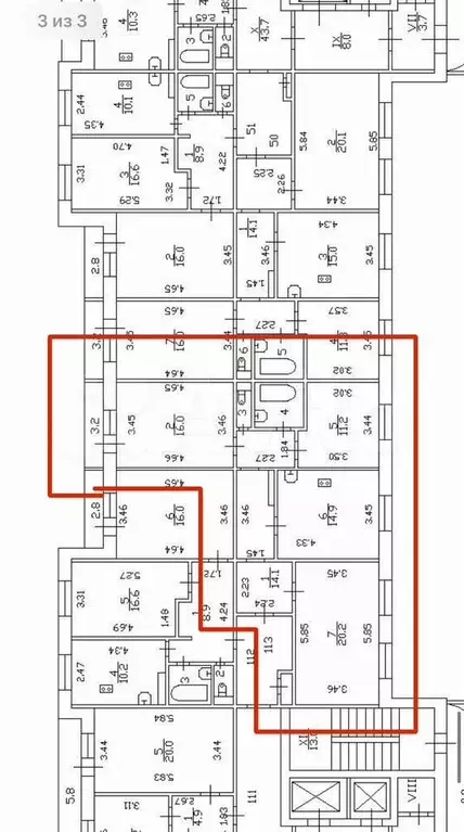 3-к. квартира, 80 м, 11/12 эт. - Фото 0