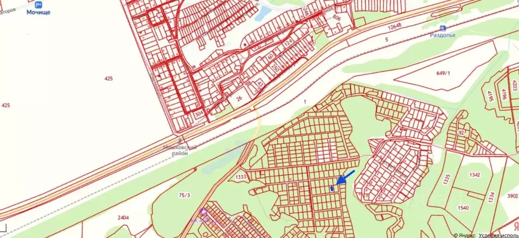 Участок в Новосибирская область, Новосибирский район, Станционный ... - Фото 2