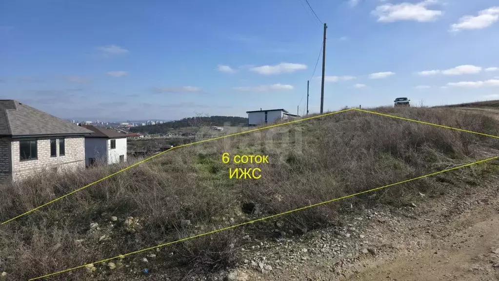 Участок в Крым, Симферопольский район, Мирновское с/пос, с. Белоглинка ... - Фото 1