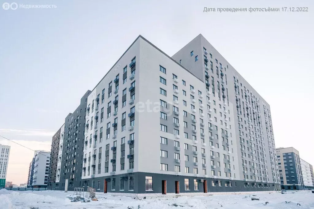 2-комнатная квартира: Тюмень, улица Республики, 204к7 (52.9 м) - Фото 2