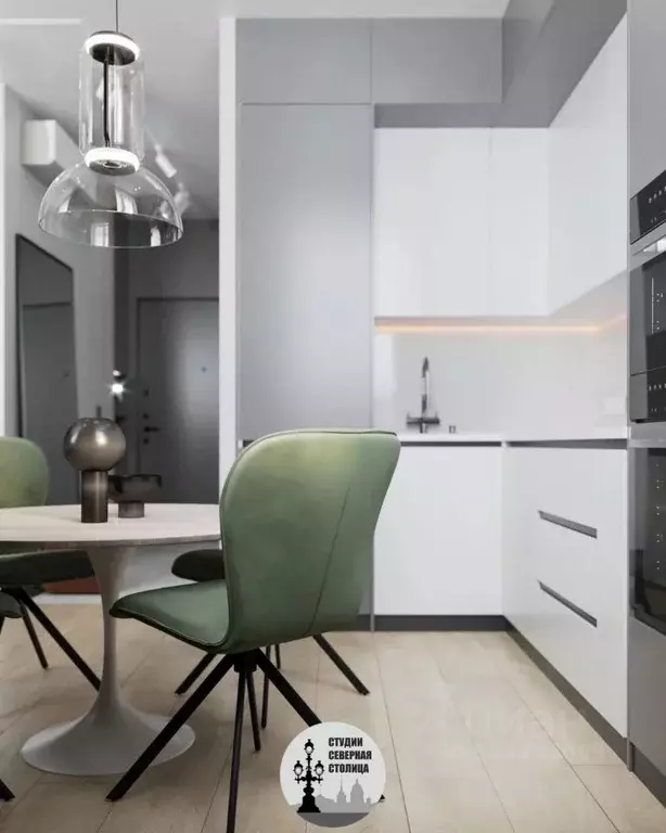 Студия Санкт-Петербург ул. Егорова, 14 (24.1 м) - Фото 1