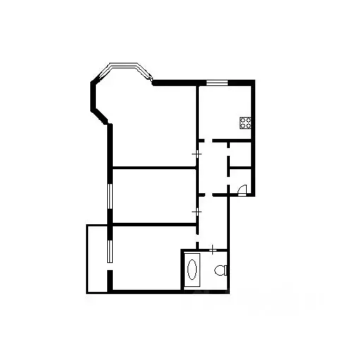 3-к кв. Новосибирская область, Новосибирск ул. Романова, 39 (132.0 м) - Фото 0