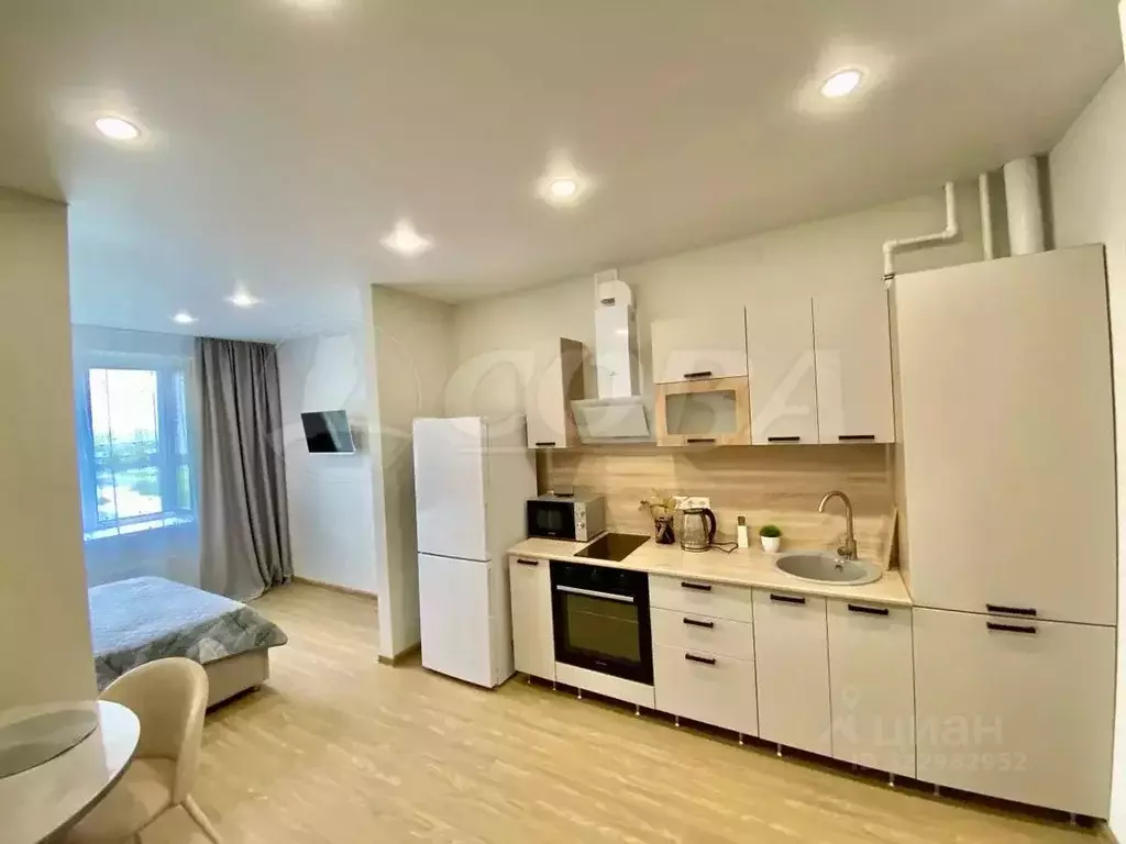 Студия Тюменская область, Тюмень Новгородская ул., 20 (28.0 м) - Фото 1