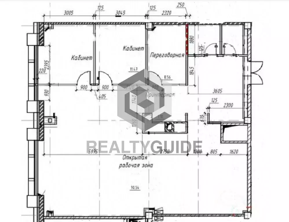 Офис (146 м) - Фото 2