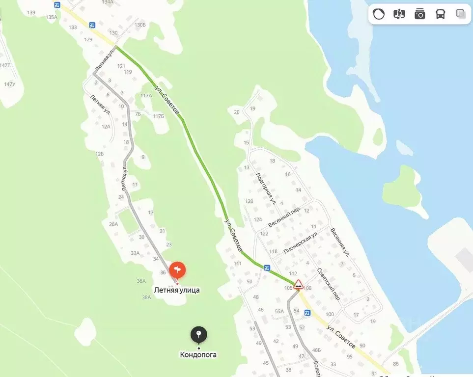 Участок в Карелия, Кондопога Летняя ул., 38 (12.9 сот.) - Фото 0